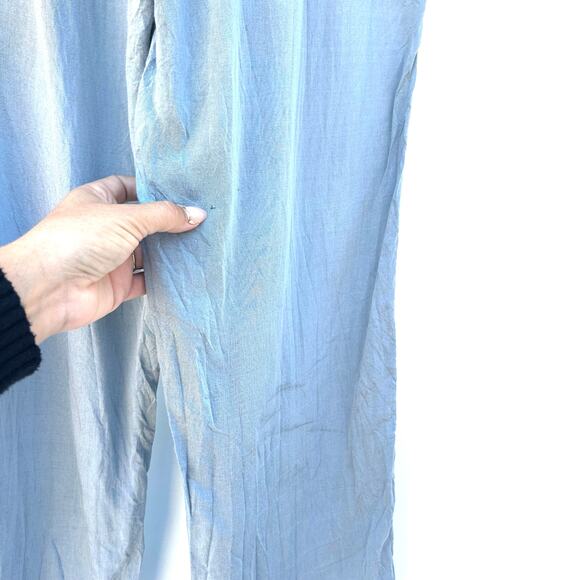 Maison Margiela Paris Pull On Elastic Waist Track Pants Blue MM6 42 US 6 - Picture 12 of 13